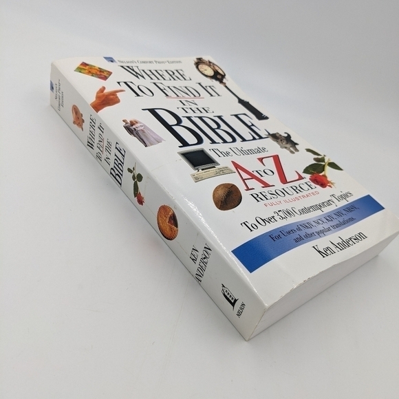 Where to Find It in the Bible A to Z Resource Paperback Book Church Verses Guide - Picture 2 of 4